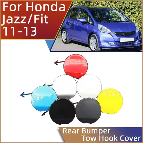 For Honda Jazz/ Fit GE GE6 GE8 2011 2012 2013 71504-TF0-900 Rear Bumper Tow Hook Eye Cover Cap Towin