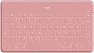 Logitech Keys-To-Go Wireless Bluetooth Keyboard, QWERTZ German Layout - Pink