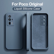 Poco F5 Pro Case Liquid Silicone Camera Lens Protector Phone Cases For Xiaomi Poco F5 PocoF5 Poco F 5 Pro F5Pro Soft Back Cover