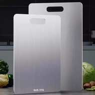 German 316 Stainless Steel Cutting Board Commercial Cutting Board 304 Double-Sided Household Mildew-