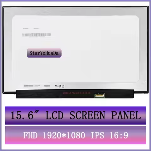 15.6" Slim LED matrix for HuaWei matebook D 15 BOB-WAH9 BOB-WAE9P BOB-WAH9P laptop lcd screen panel 