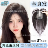 Hair Topper for Women, High Crown Hairpiece, Volume Enhancer, Gray Hair Cover, Real Human Hair, Ligh