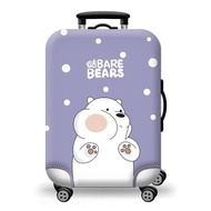 We Bare Bears Elastic Luggage Cover Size Xl