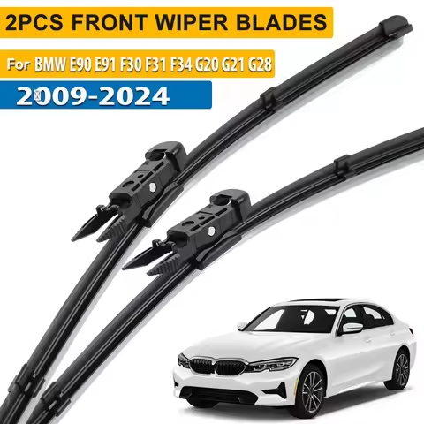 Wiper Front Wiper Blades For BMW 3 Series E90 E91 F30 F31 F34 G20 G21 G28 Windshield Windscreen Wind