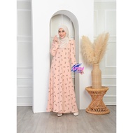 Baju Raya Wrinkle-Free Printed Dress - Available in 6 Colors | Diwali Attire