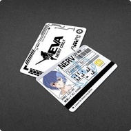 包郵 EVA 新世紀福音戰士 NERV 角色ID卡貼