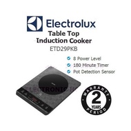 Electrolux Portable Induction Cooktop ETD29PKB (2000W) Induction Cooker WITH 2 YEAR WARRANTY