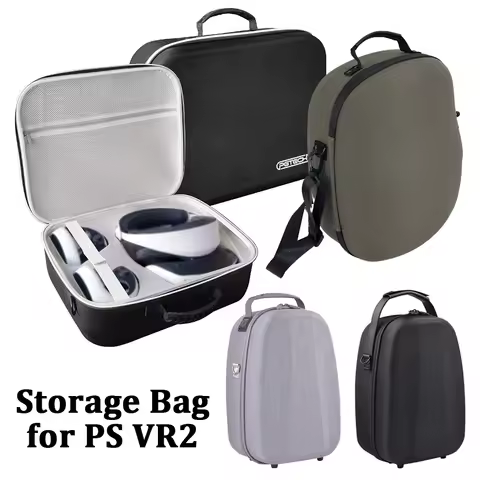 Hard Travel Case Storage Bag For PlayStation PS VR2 VR Headset Touch Controllers Portable Carrying C