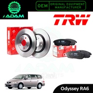 TRW Honda Odyssey RA6 (99'-03') Front - 300MM Disc Rotor  & Disc Pad  Set