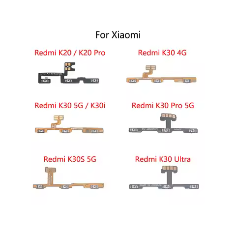 Power Button Switch Volume Mute Button On / Off Flex Cable For Xiaomi Redmi K30 Pro K20 K30S 5G 4G K
