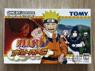 日版 GBA TOMY NARUTO RPG THE WILL OF FIRE SHIPPUDEN 狐忍 火影忍者疾風傳 火之意志 繼承者 角色扮演遊戲
