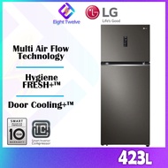 410L/423L LG Smart Inverter Fridge Peti Sejuk Top Freezer