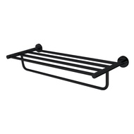 【MULTI百工居室】MIT製造MTA01MB不鏽鋼雙層霧黑色置衣架