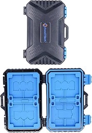 Foto&Tech 28-Slot High Capacity SD Memory Card Case, Shockproof SD CF SDHC SDXC Micro SD Storage Box