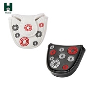 [Homyl] Mallet Putter Cover Golf Club Head Cover Half Round Golfer Gift for Women Men for Golf Acces