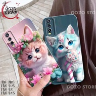 Softcase Vivo Y12s/Y20/Y20s/Y20i/Y20G Cat Motif - Cool Case - cute Cat Case - cute Cat - Trendy Case