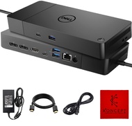 WD19 DELL Docking Station USB C - Dell Docking Station Dual Monitor with 130W AC Adapter & HDMI Cabl