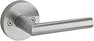 Kwikset 966MILRDT-26D Milan Round Interior Single Cylinder Handleset Trim Satin Chrome Finish