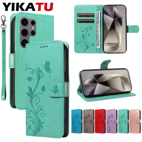 Wallet Case For Samsung Galaxy J3 J5 A3 A5 2016 2017 A6 A7 A8 A9 J4 J6 Plus 2018 Magnetic Card Slot 