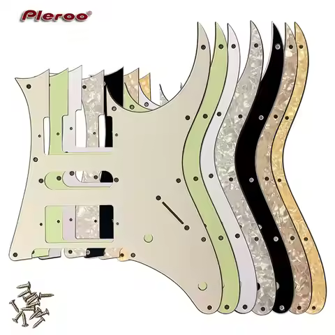 Pleroo Great Quality Electric Guitar Parts - For MIJ Ibanez RG350 EXZ Guitar Pickguard Humbucker HSH