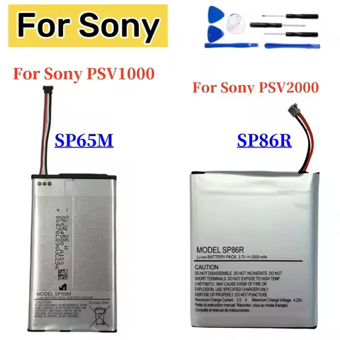 New battery SP65M for Sony PSV1000 PSV VITA PSVITA 1000 , SP86R for Sony PSV2000 PSV VITA PSVITA 200