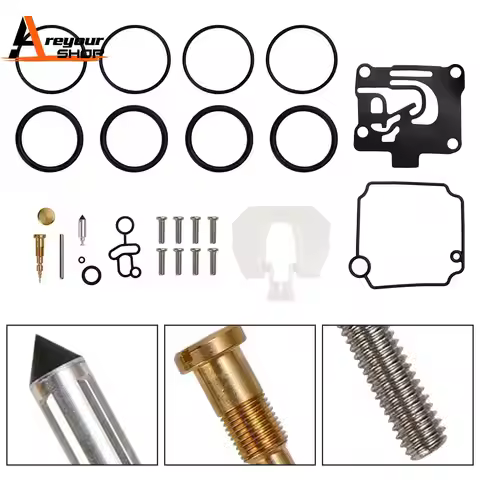 Areyourshop Carburetor Carb Rebuild Kit for Yamaha F50-T50hp 4 Stroke 01-04 62Y-W0093-11-00 ​62Y-W00
