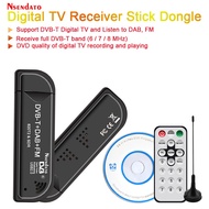 USB2.0 DAB FM Radio DVB-T RTL2832U R820T2 RTL SDR TV Stick Dongle Digital USB TV HDTV Tuner Receiver IR Remote With Antenna