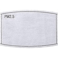 Oriental Secret Activated Carbon PM2.5 Filters 5 Layers Replaceable Filters Paper (50pcs), Face Mask