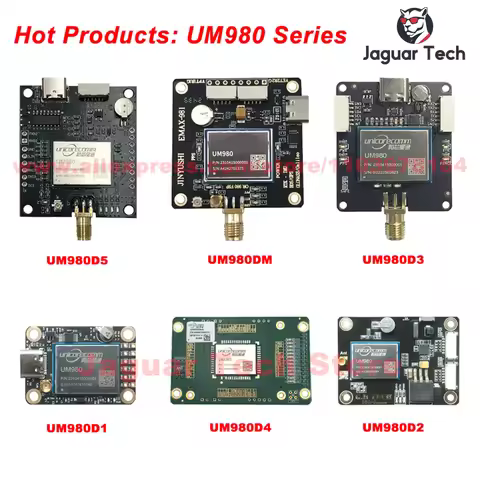 Unicore GPS Base Rover Station USB C Board UM980 High Precision RTK Positioning GNSS Module Replace 