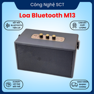 Loa Bluetooth Thiết Kế Gọn Cầm Tay Tiện Dụng Có Quai Xách Dễ Mang Đi M13 BOOMBOX 4