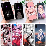 Redmi 13 C A3 A3X Note 13 Pro Plus POCO M6 Pro B109 Zero Two anime Soft black phone case
