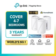 TP-Link Deco BE65 New BE11000 Whole Home Mesh WiFi 7 System | Multi-Link Operation (MLO) | Works on the 6 GHz Band