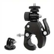 For GoPro Hero 12/11/10/9 Bicycle Motorcycle Handlebar Handle Clamp Bar Mount For Go Pro 7 6 Insta 3