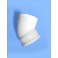 6" UPVC 45° Elbow/ Penyambung Paip PVC Elbow 45° 6inci/ UPVC Pipe Fitting 45° Elbow
