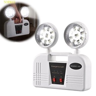 NORMAN Double Head Emergency Exit Light, LED IP30 Fire Emergency Evacuation Wall Lamp, Emergency Lig