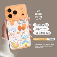 YOUSIDUN | Ốp Lưng Bảo Vệ Hello Kitty Có Dây Đeo