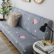 Foldable sofa cover 1/2/3/4 seater&amp;L shape Stretch sofa cover foldable bed sofa cover sofa cushion cover non-slip waterproof long sofa cover