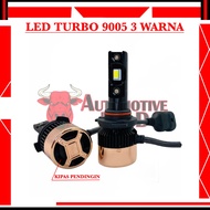 HB3 LED LAMP 3 COLORS 1 YEAR WARRANTY | 9005 TURBO 3 COLOR LED LAMP | CAR LED LIGHTS