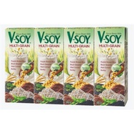 V-Soy Multi-Grain Soya Bean Milk (4 x 200ml)