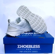 PNP Athletic Shoes White (ZHOEBLESS) - W/ Free 1 Socks