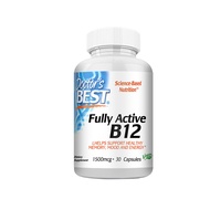 Vitamin B12 Capsules 1500 mcg Methyl B12 Supports Healthy Mood Energy Heart and Eye Health