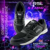 RSL STINGZ Badminton shoes Black/White