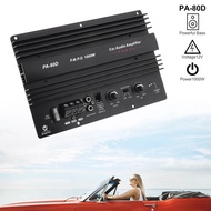 12V 1000W Black Car Sound Amplifier Suoofer Amplifier Board High Power Powerful Bass Car Player Ampl