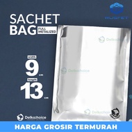 PLASTIC PACKAGING SACHET BAG 9x13cm ALUMINUM FOIL SACHET DELKOCHOICE