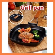 Aluminium Grill Pan Steak Griddle Pan