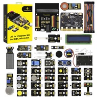 KEYESTUDIO BBC Micro:bit 37 In 1 Sensor Starto Kit | Microcontroller Starter Kit mit Microbit V2, PD