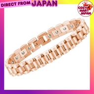 【from Japan】Germanium Bracelet (99.999% Purity) Stainless Steel Static Elimination Bracelet Stronges