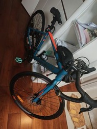 個人自用LUCKY7碟煞彎把公路車｜鋁合金車架 通勤代步自行車