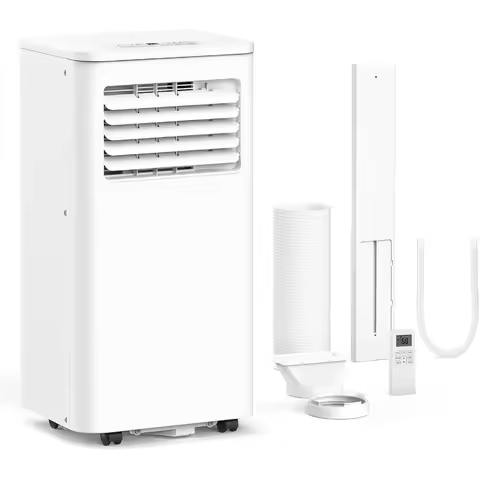 8000 BTU Portable Air Conditioners 4 Modes Portable AC Unit Built-in Cool Dehumidifier Fan Sleep 24H