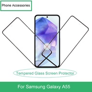 For Samsung Galaxy Samsung Galaxy A55 Cellphone Tempered Glass Screen Protector Accessory Parts
